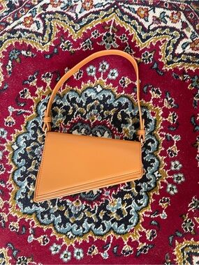 Like new, tan Asymmetrical Shoulder Bag - Women ( size mini)
